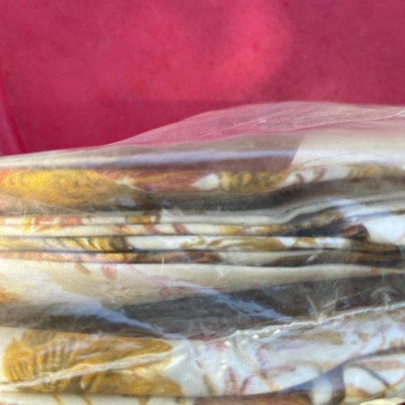 Pillowcase Set 2 Standard Floral Fall Colors New - Picture 8 of 11